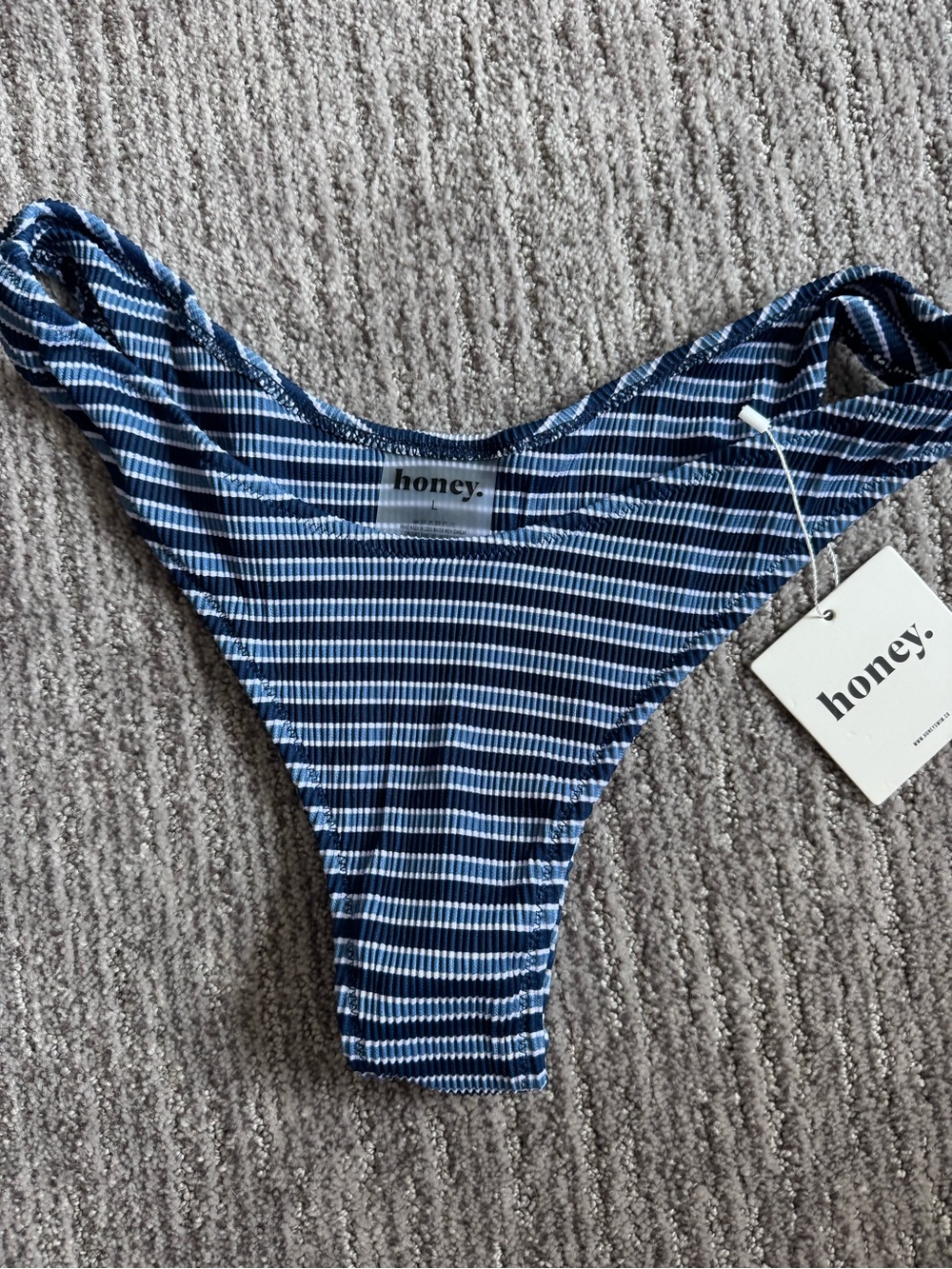 NWT honey swim Santorini cheeky bottom